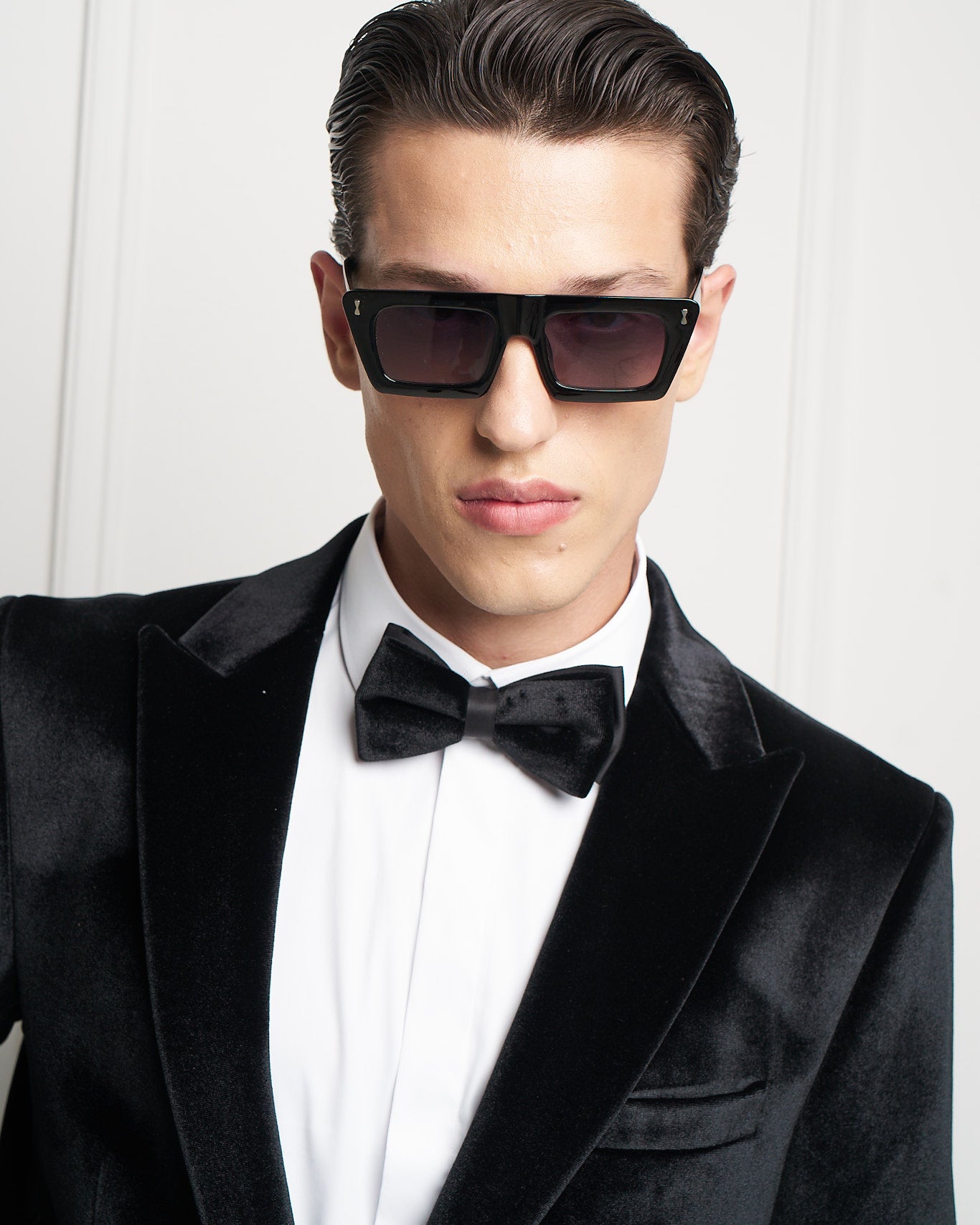 Black Velvet Tuxedo Jacket