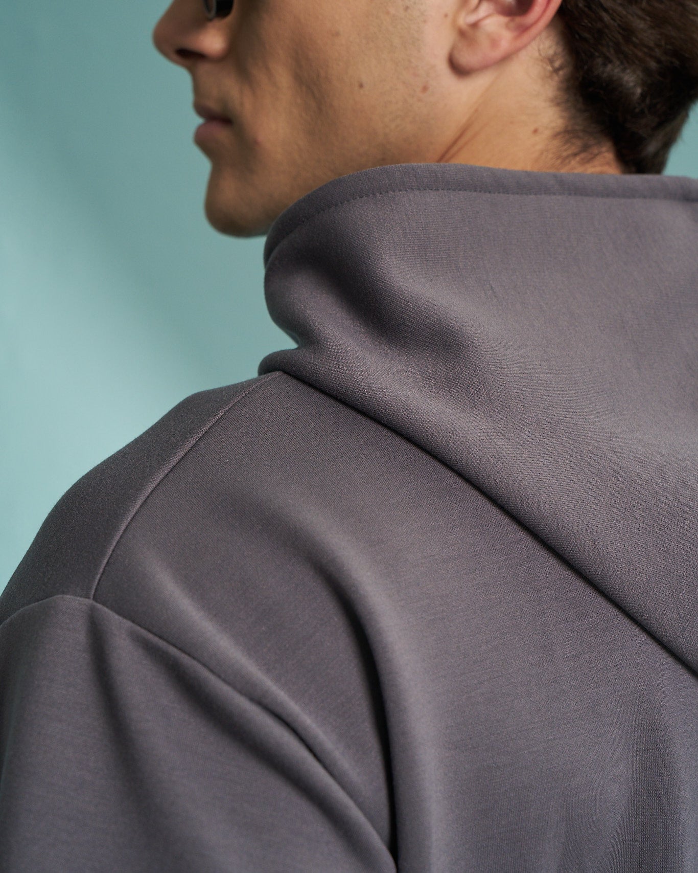 Grey Premium Oversized Hoodie