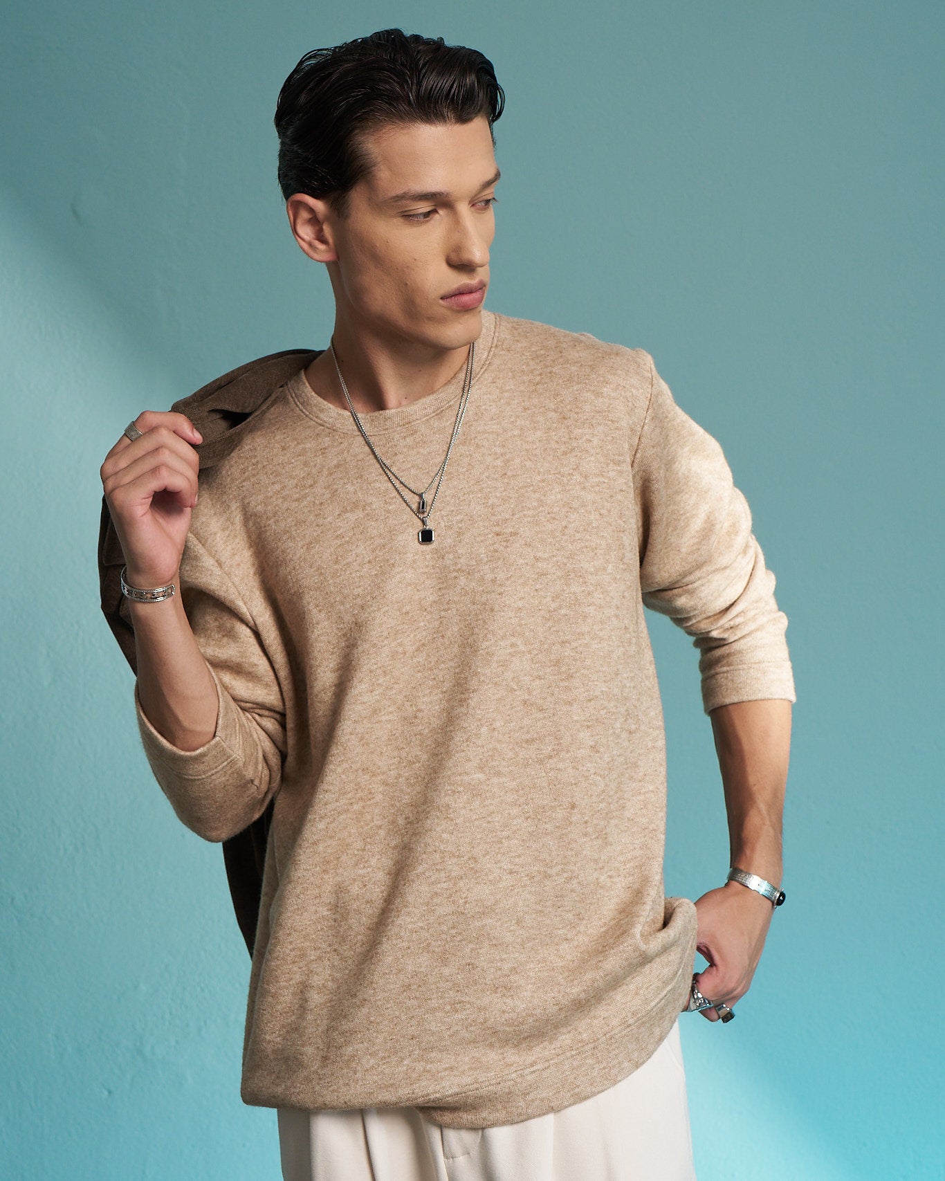 Vanilla Premium Crew Neck Sweatshirt