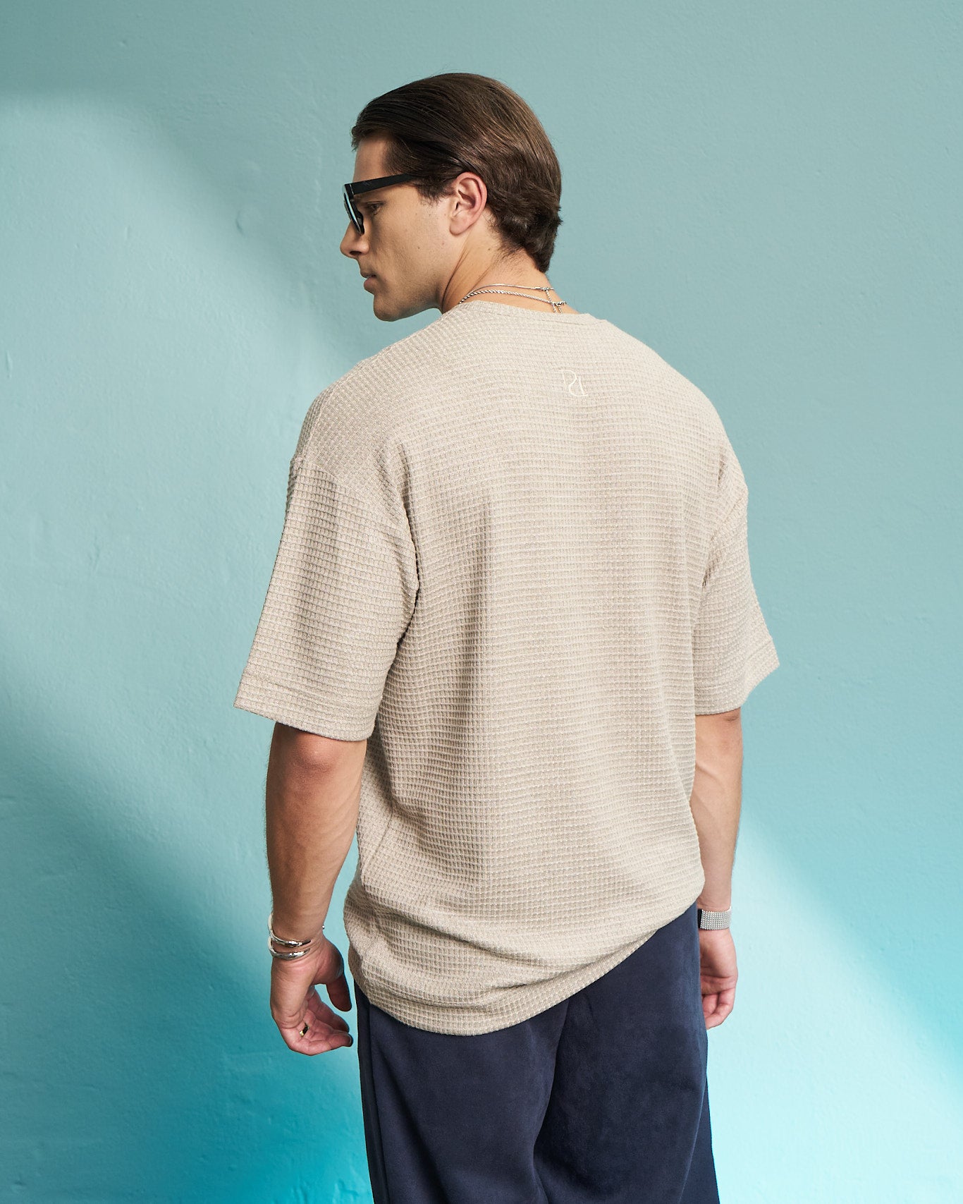 Fango Premium Waffle Oversized T-Shirt