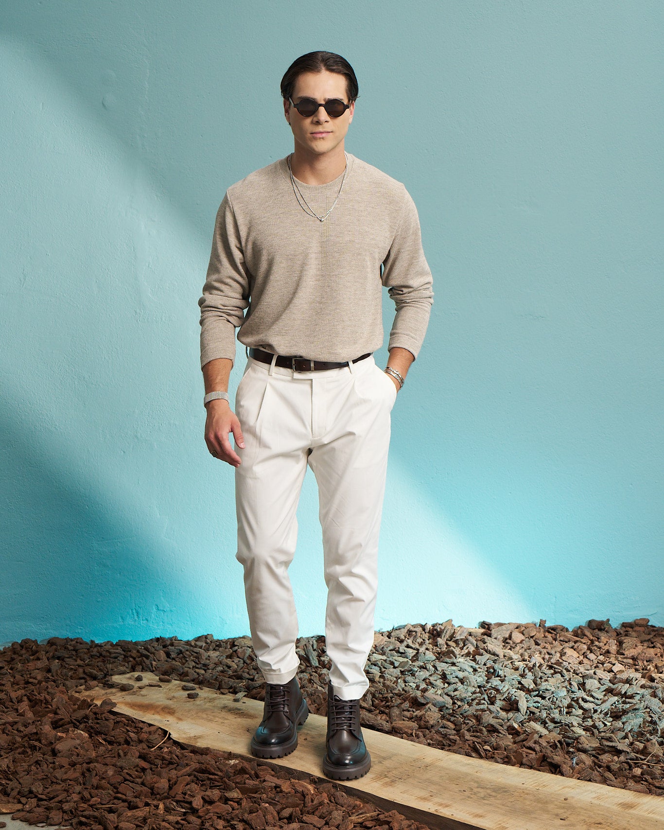 Off White Performance Slim Tapered Trousers