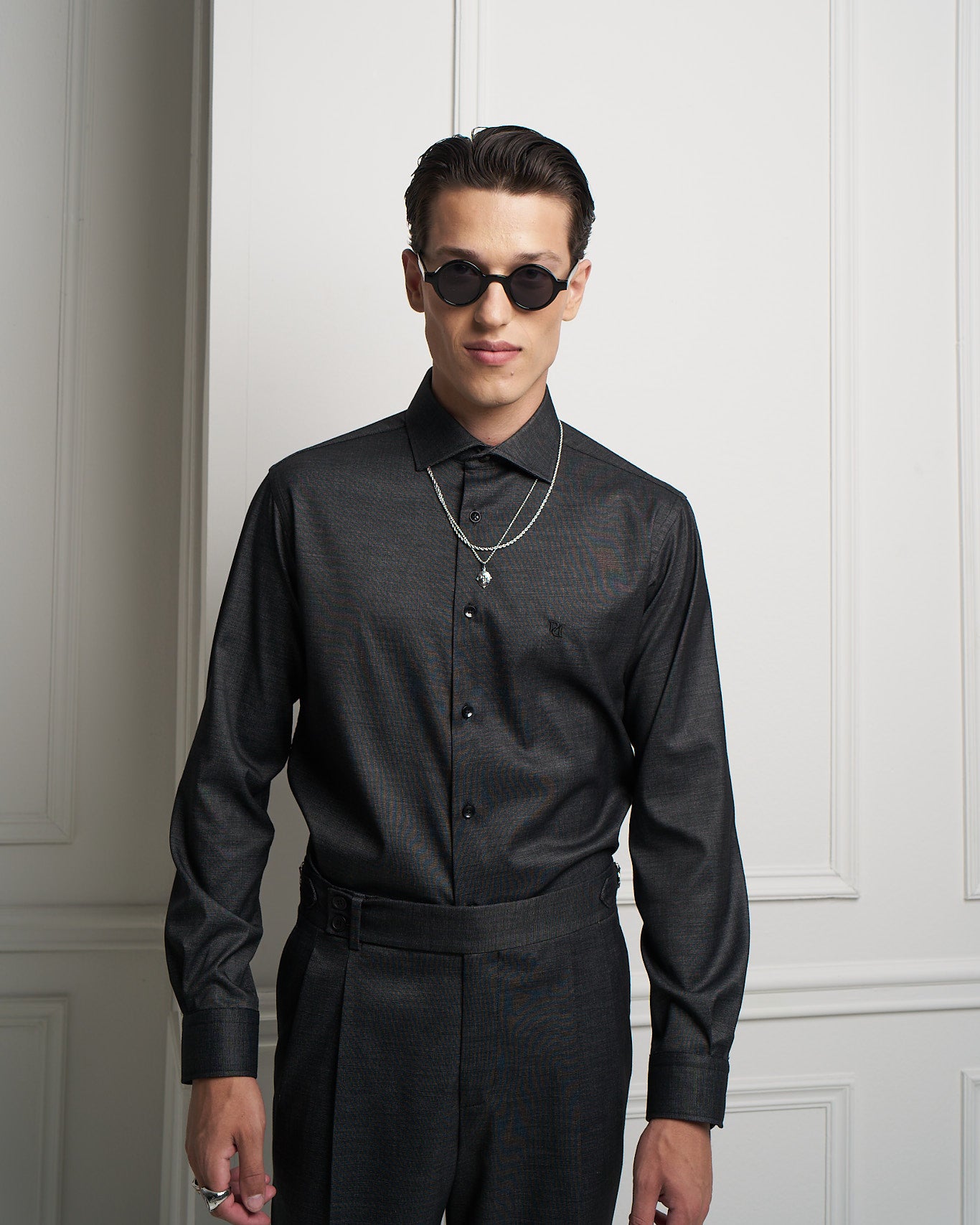 Black Tailored Shirt
