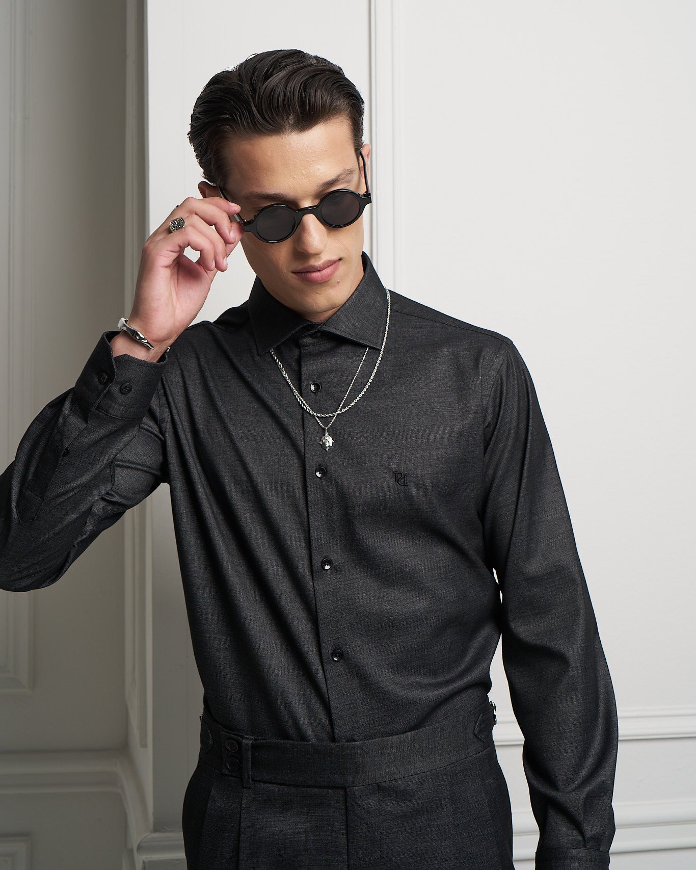 Black Tailored Shirt