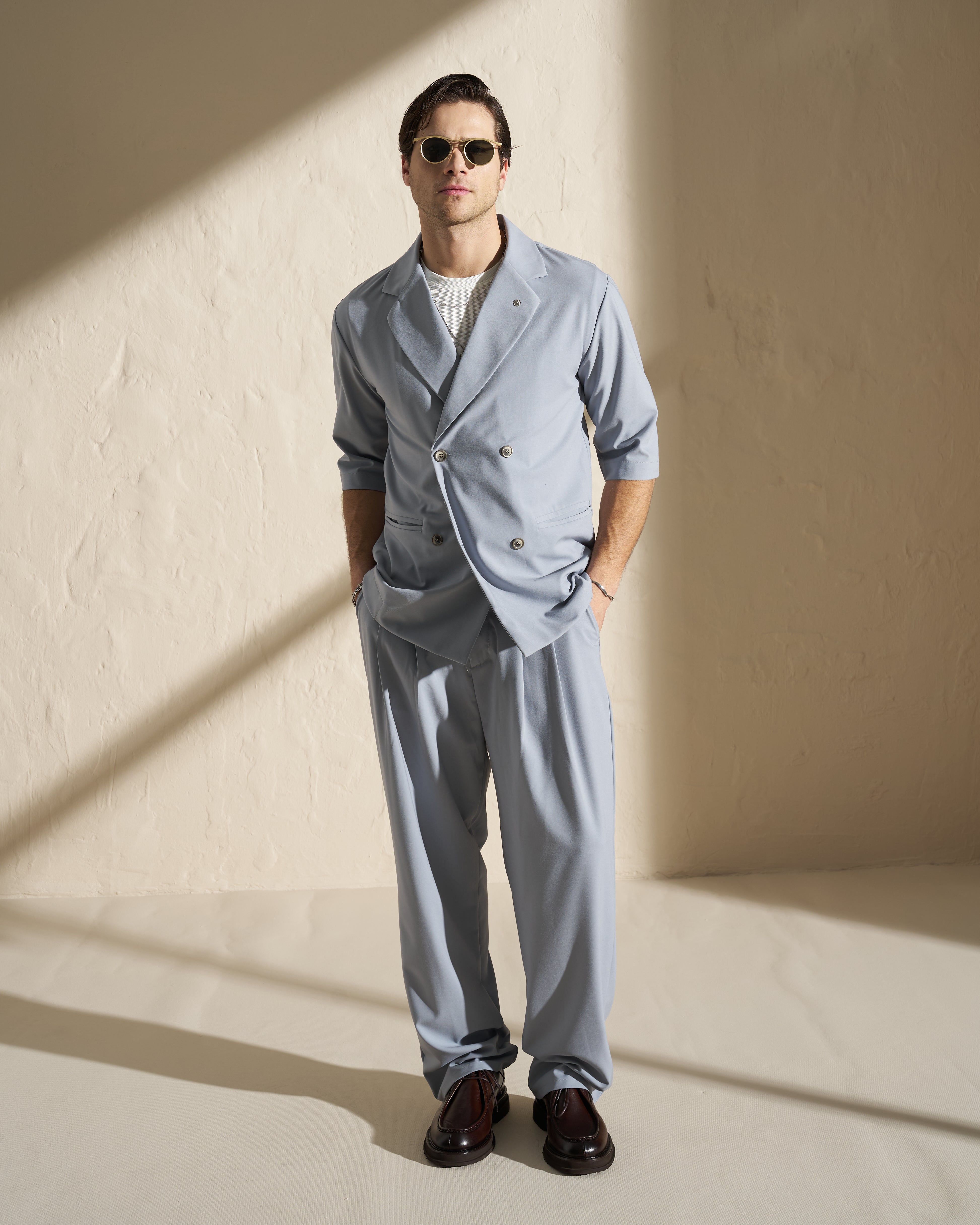 Pleated Tailored Pants