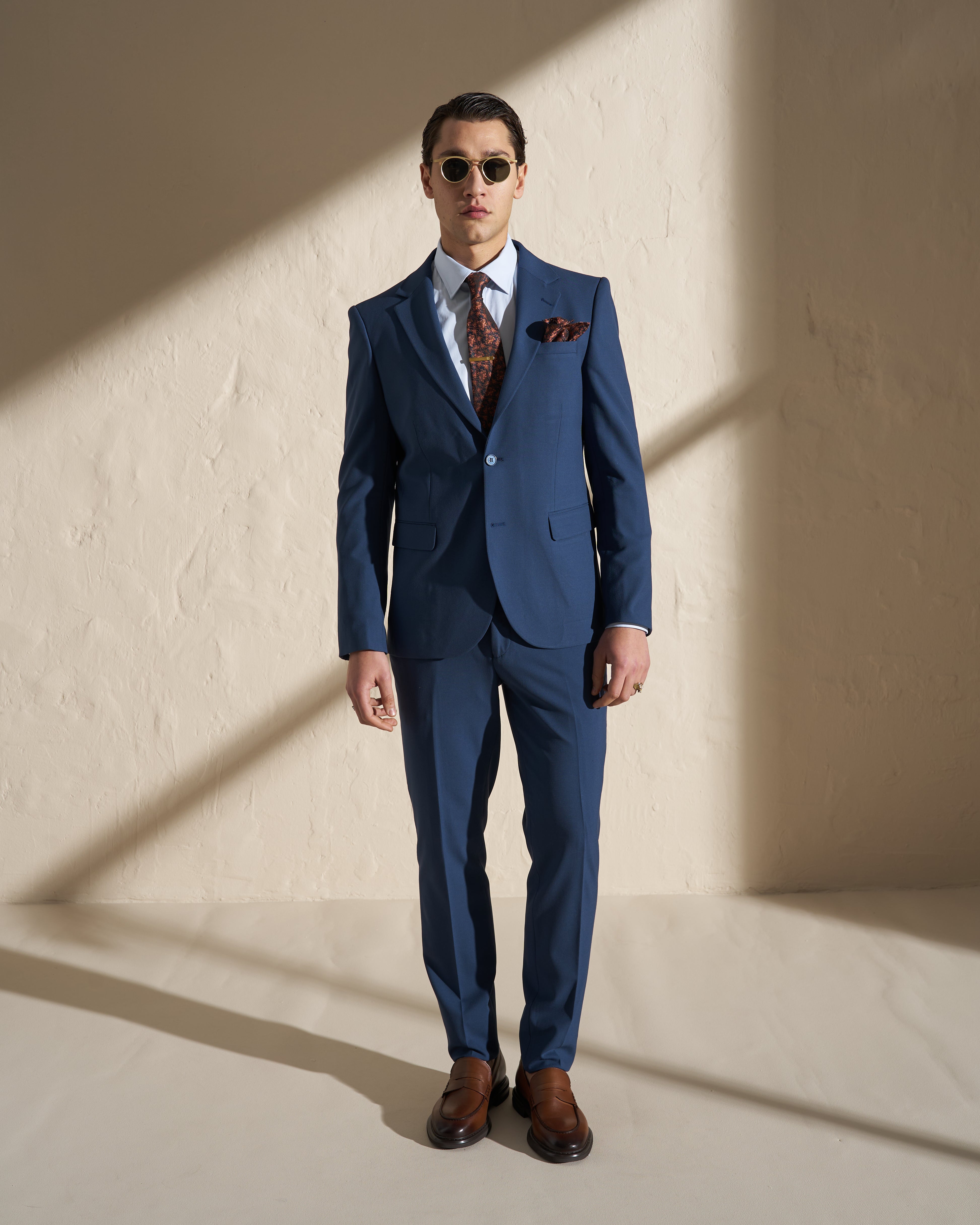 Men’s Two-Piece Suit – Blue