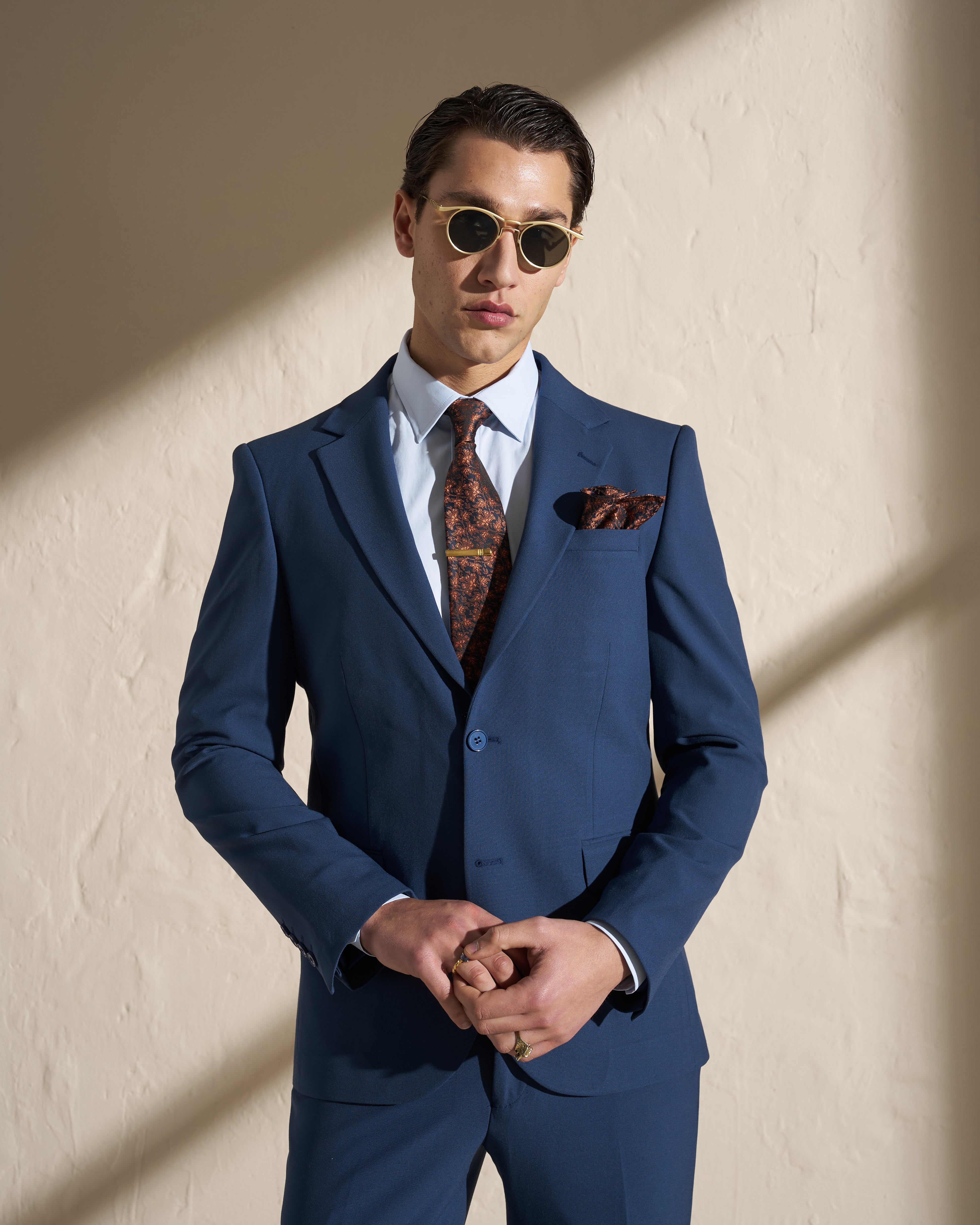 Men’s Two-Piece Suit – Blue
