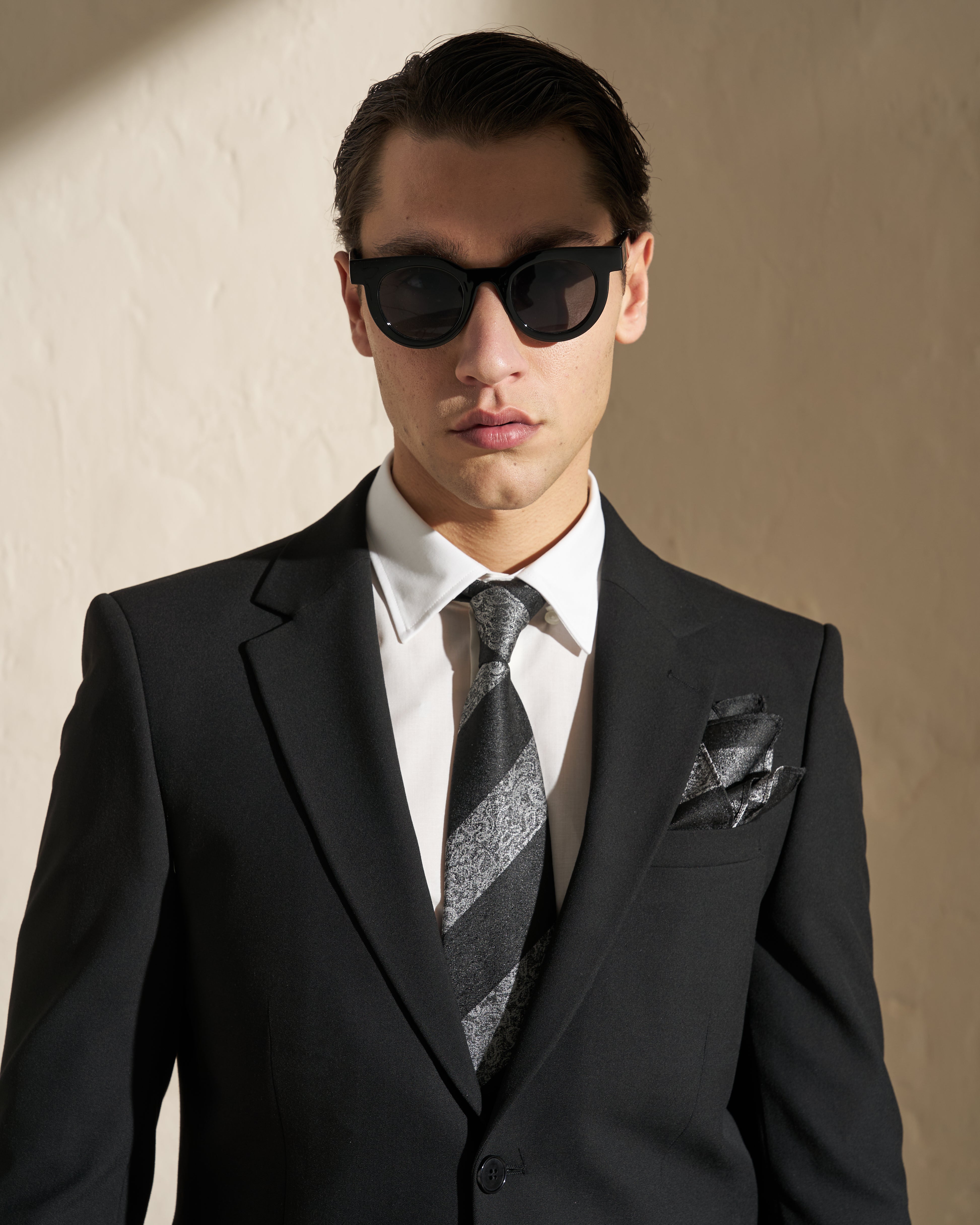 Men’s Two-Piece Suit – Black