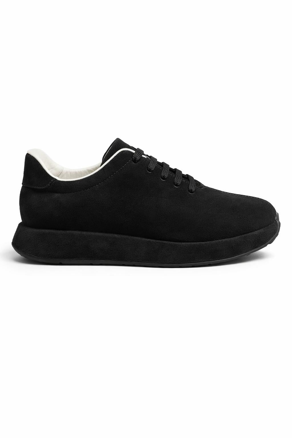 Men’s Black Suede Sneakers