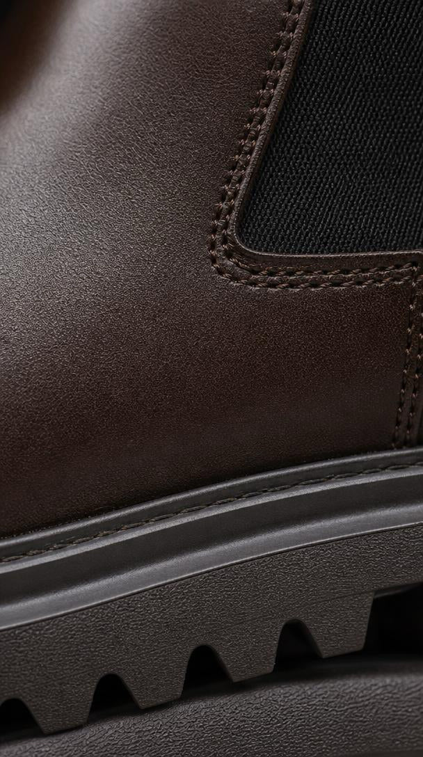 Leather Chelsea Boot - Dark Brown