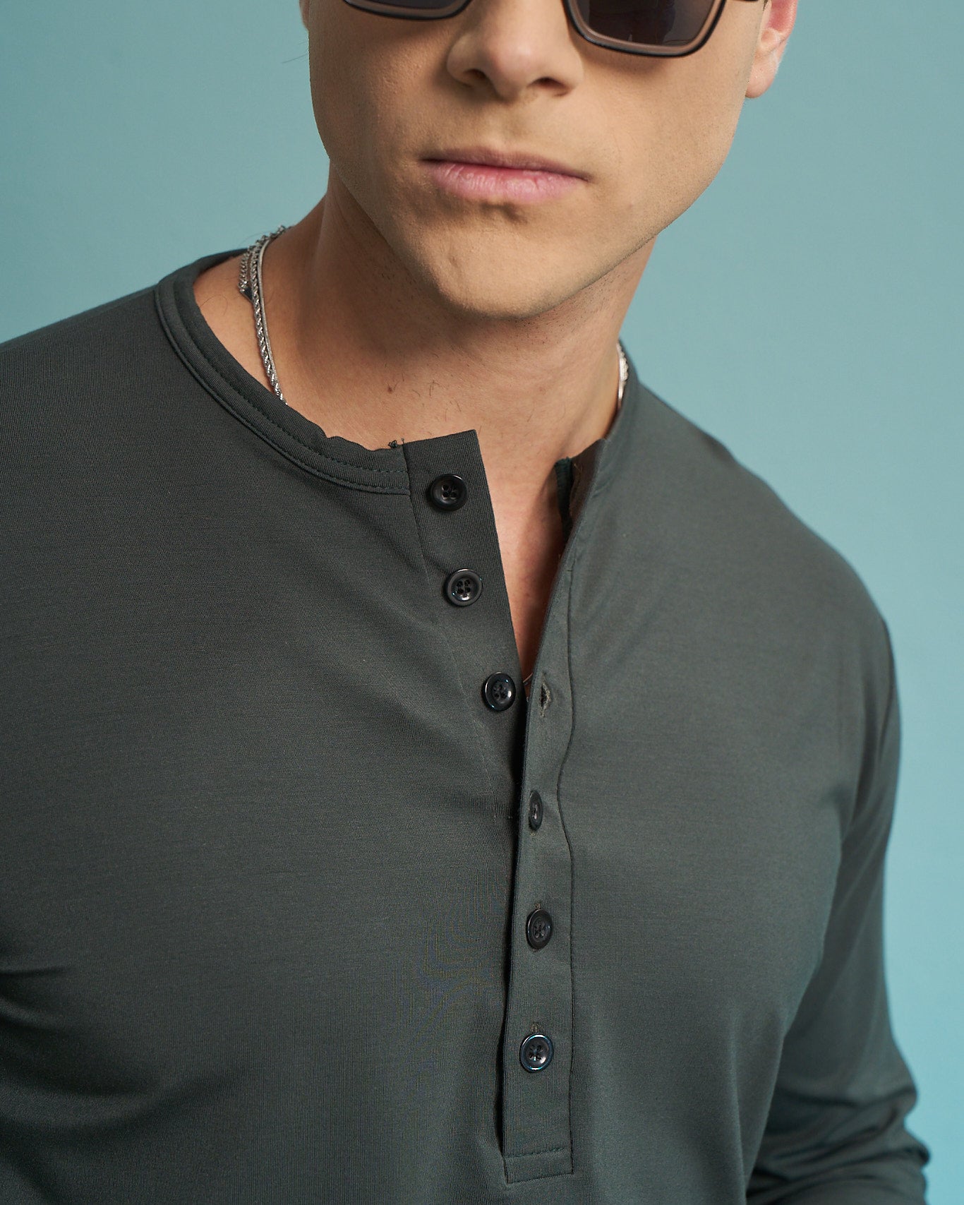 Garden Premium Long Sleeve Henley