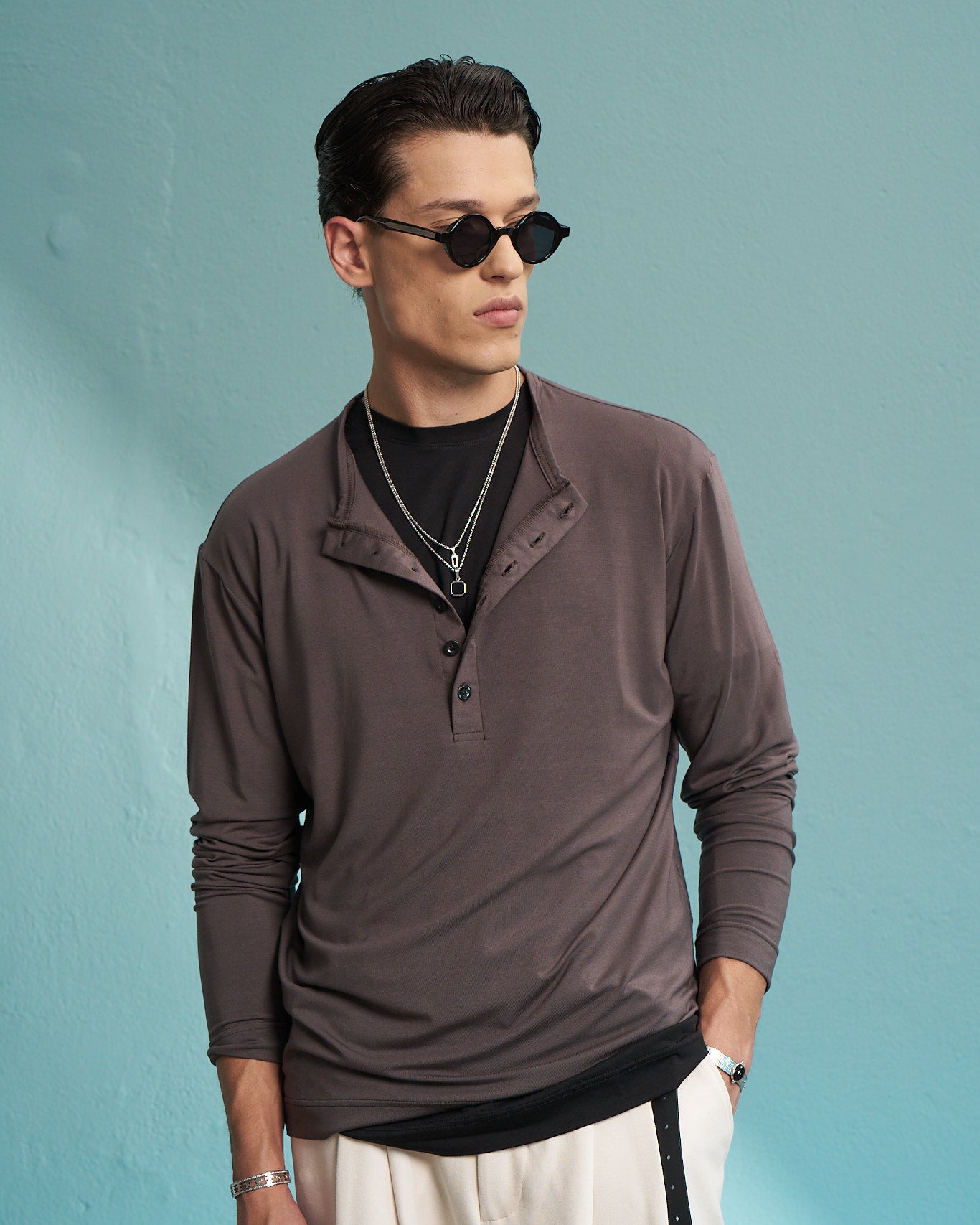 Morel Premium Long Sleeve Henley