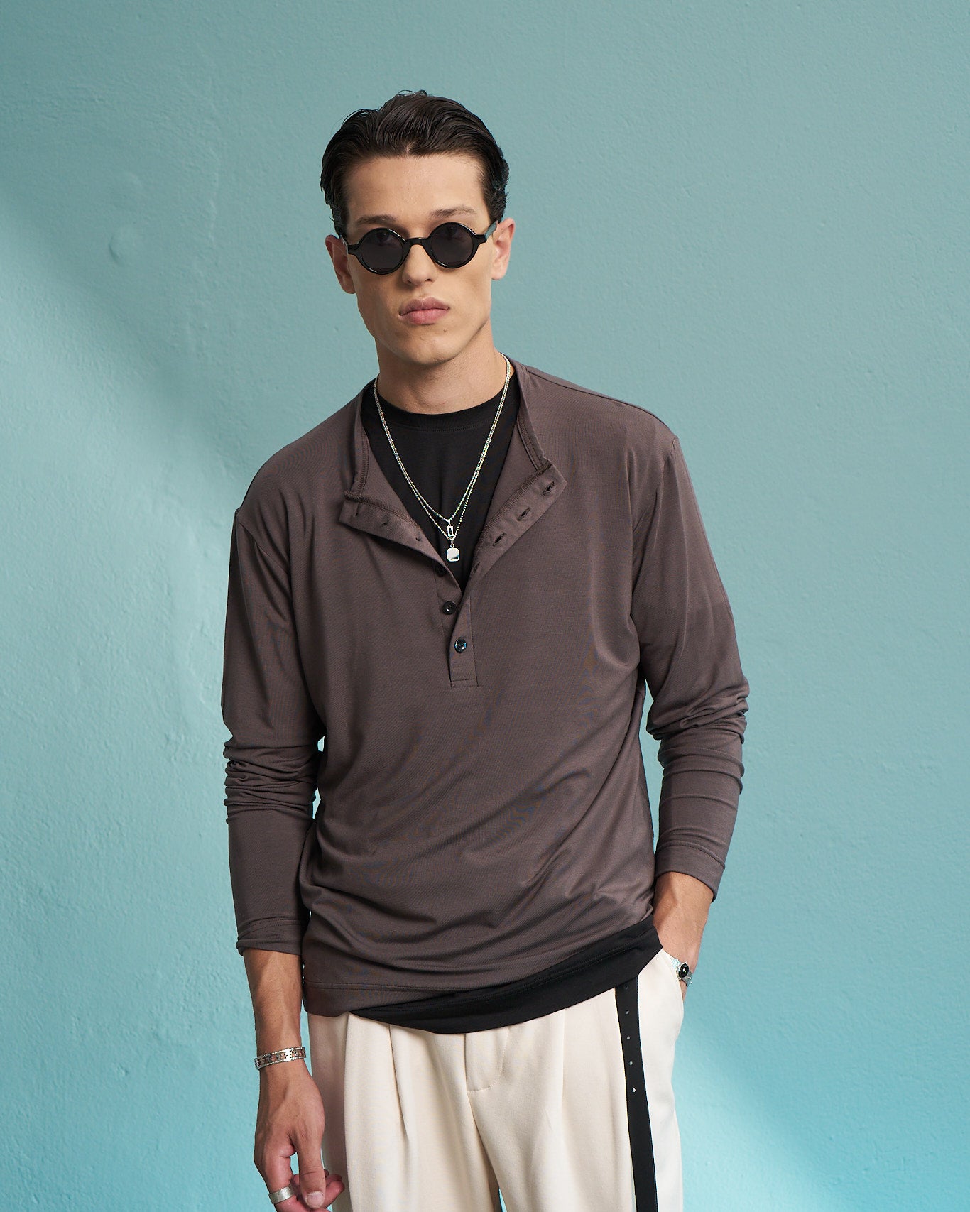 Morel Premium Long Sleeve Henley