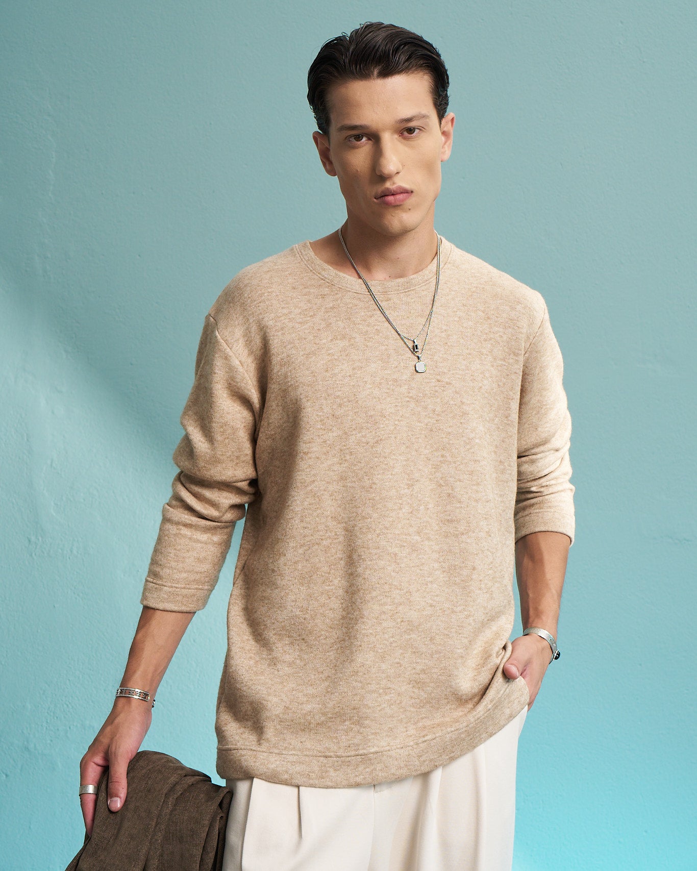 Vanilla Premium Crew Neck Sweatshirt