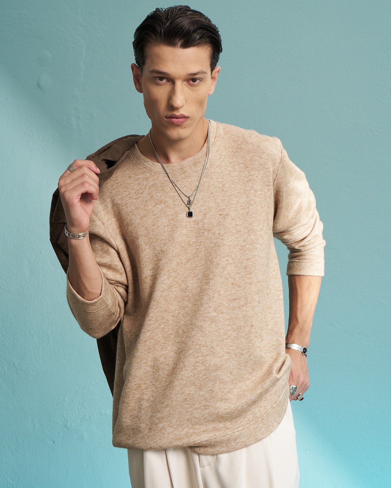 Vanilla Premium Crew Neck Sweatshirt