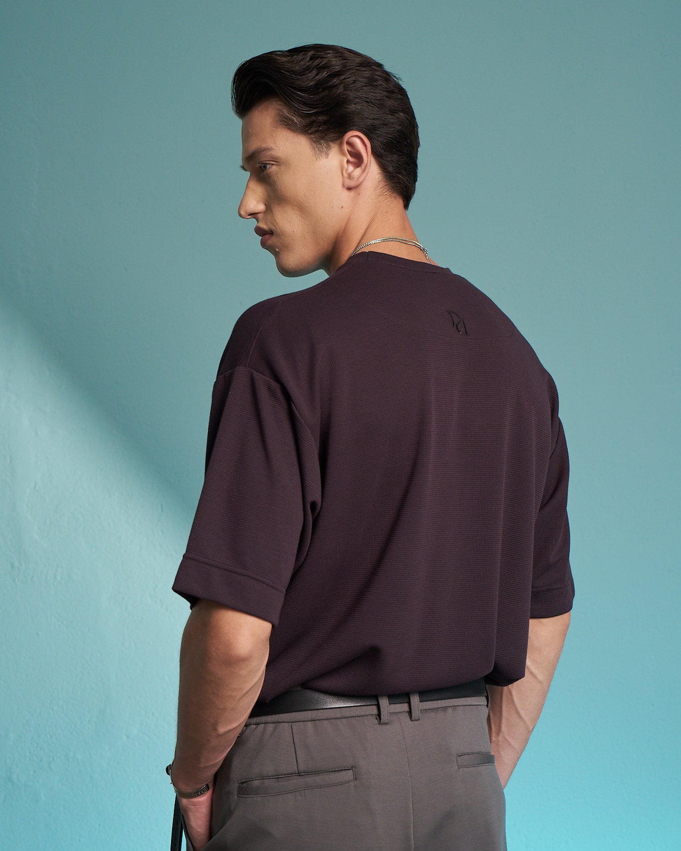 Fig Premium Textured Oversized T-Shirt