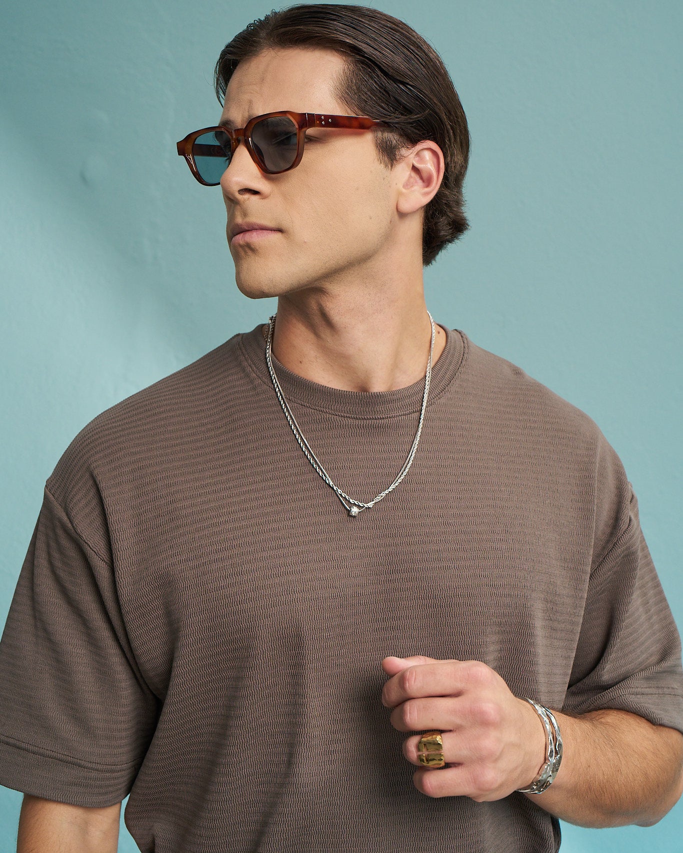 Falcon Premium Textured Oversized T-Shirt