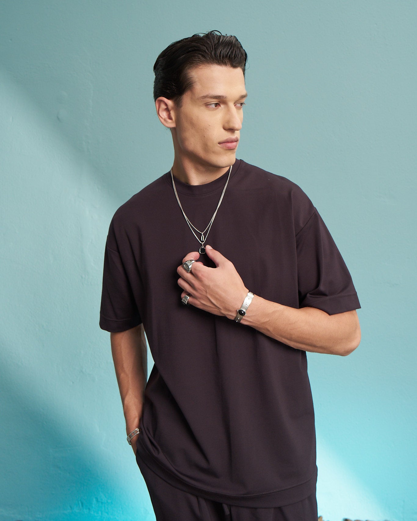 Fig Premium Oversized Stretch T-Shirt