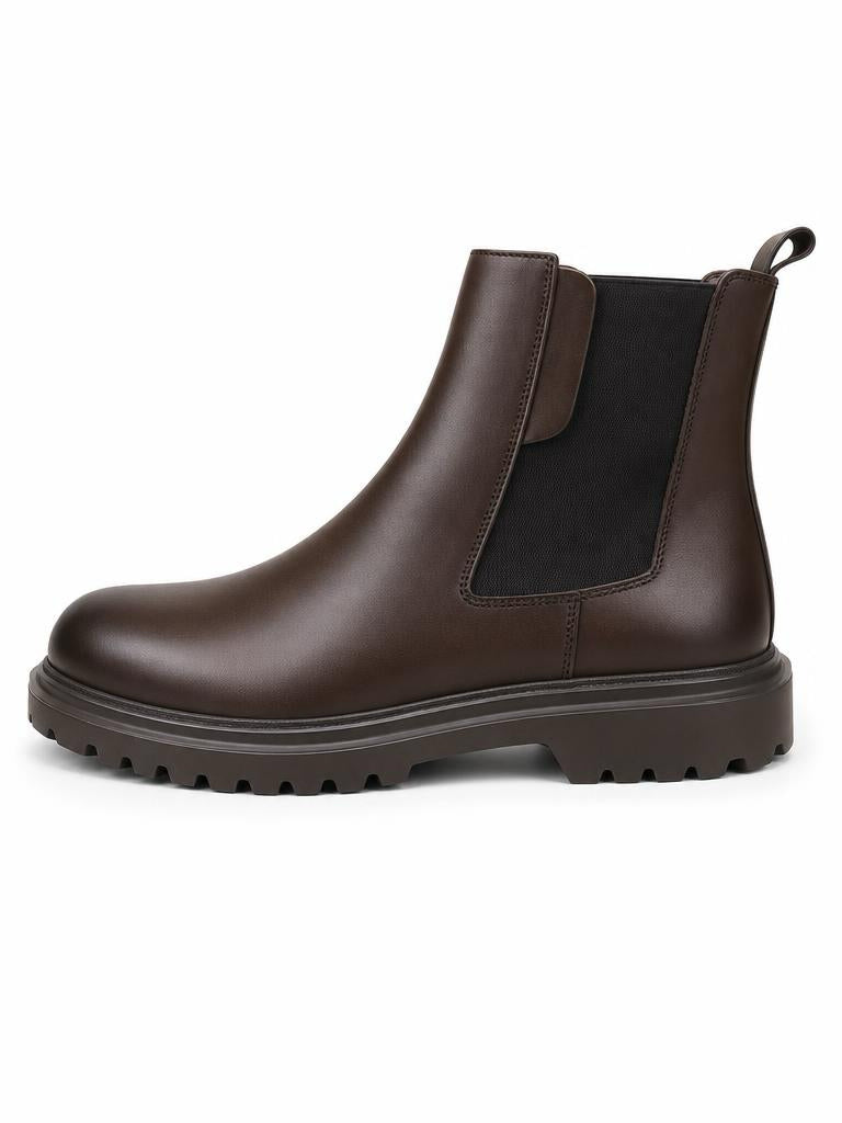 Leather Chelsea Boot - Dark Brown