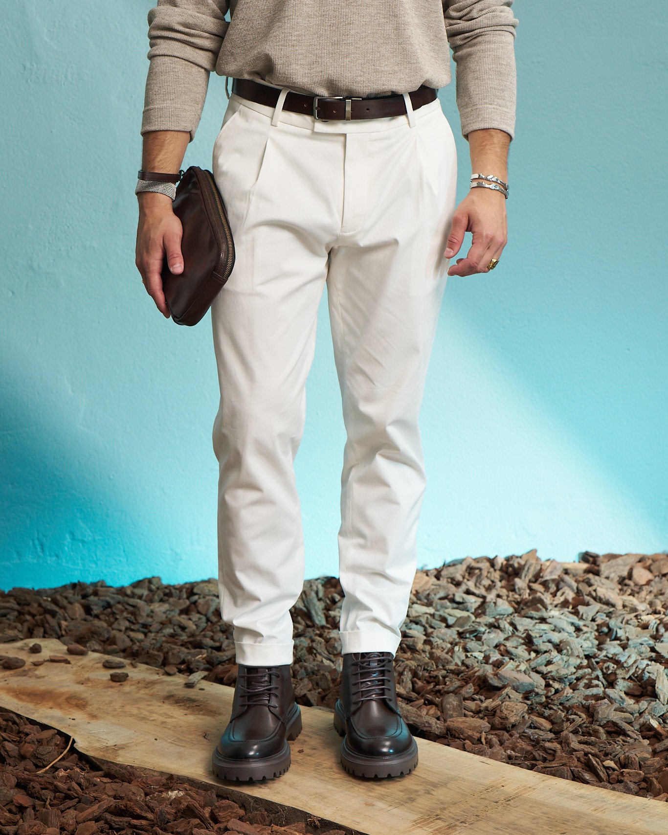 Off White Performance Slim Tapered Trousers