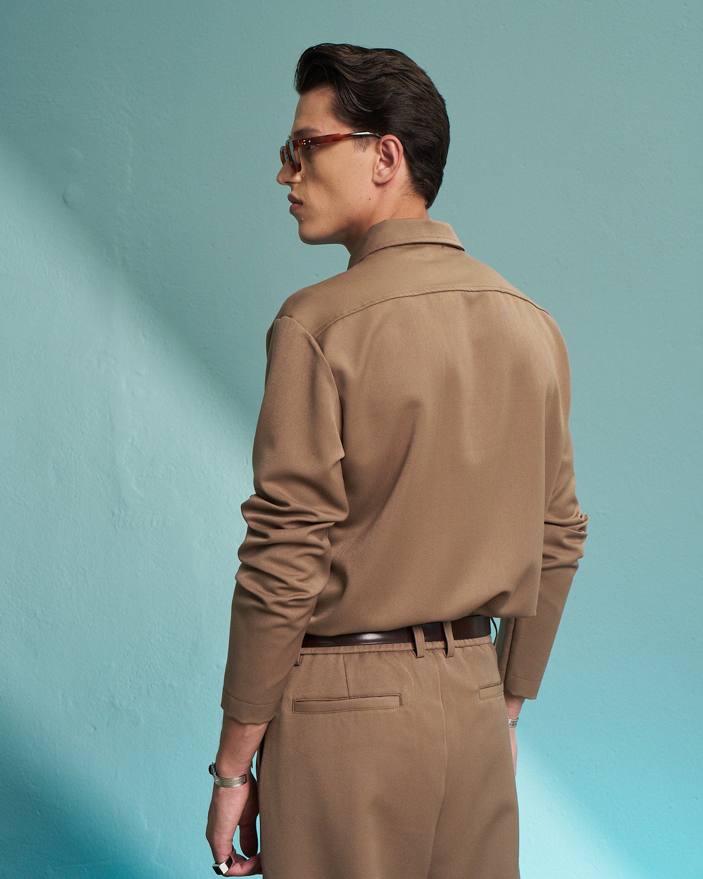 Fango Suede Zip Overshirt
