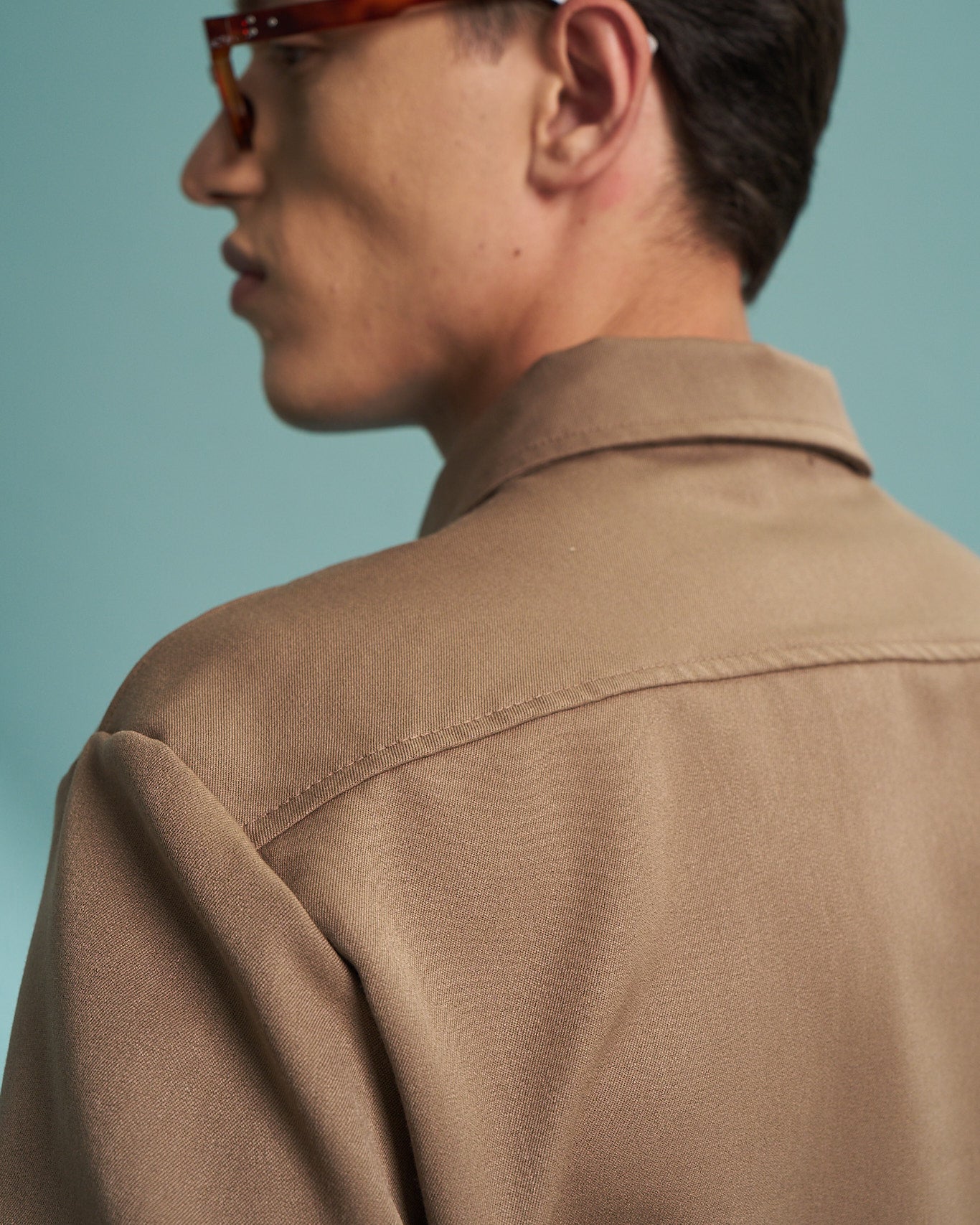 Fango Suede Zip Overshirt