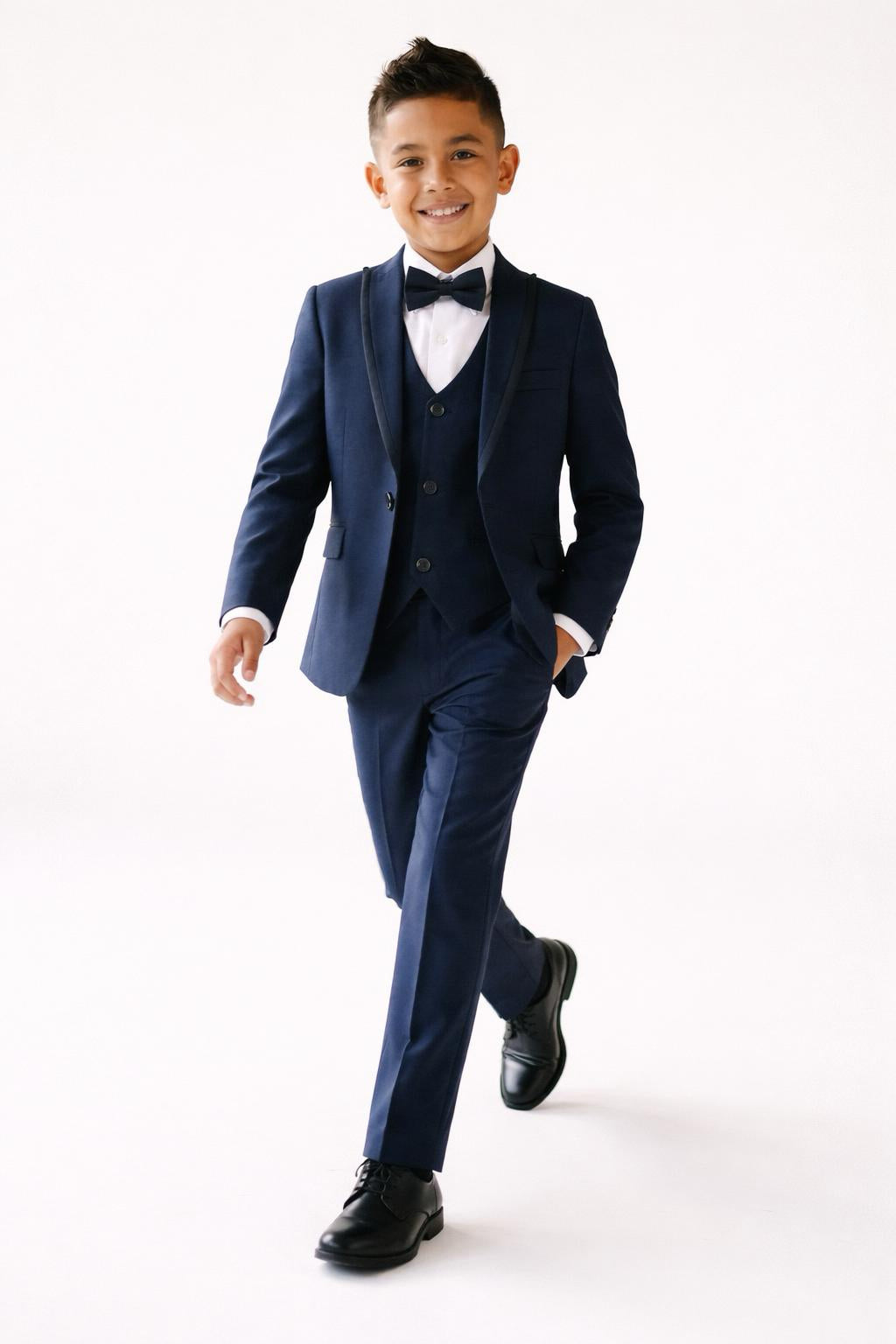 Boys’ 5-Piece Formal Suit (Ages 1–10)