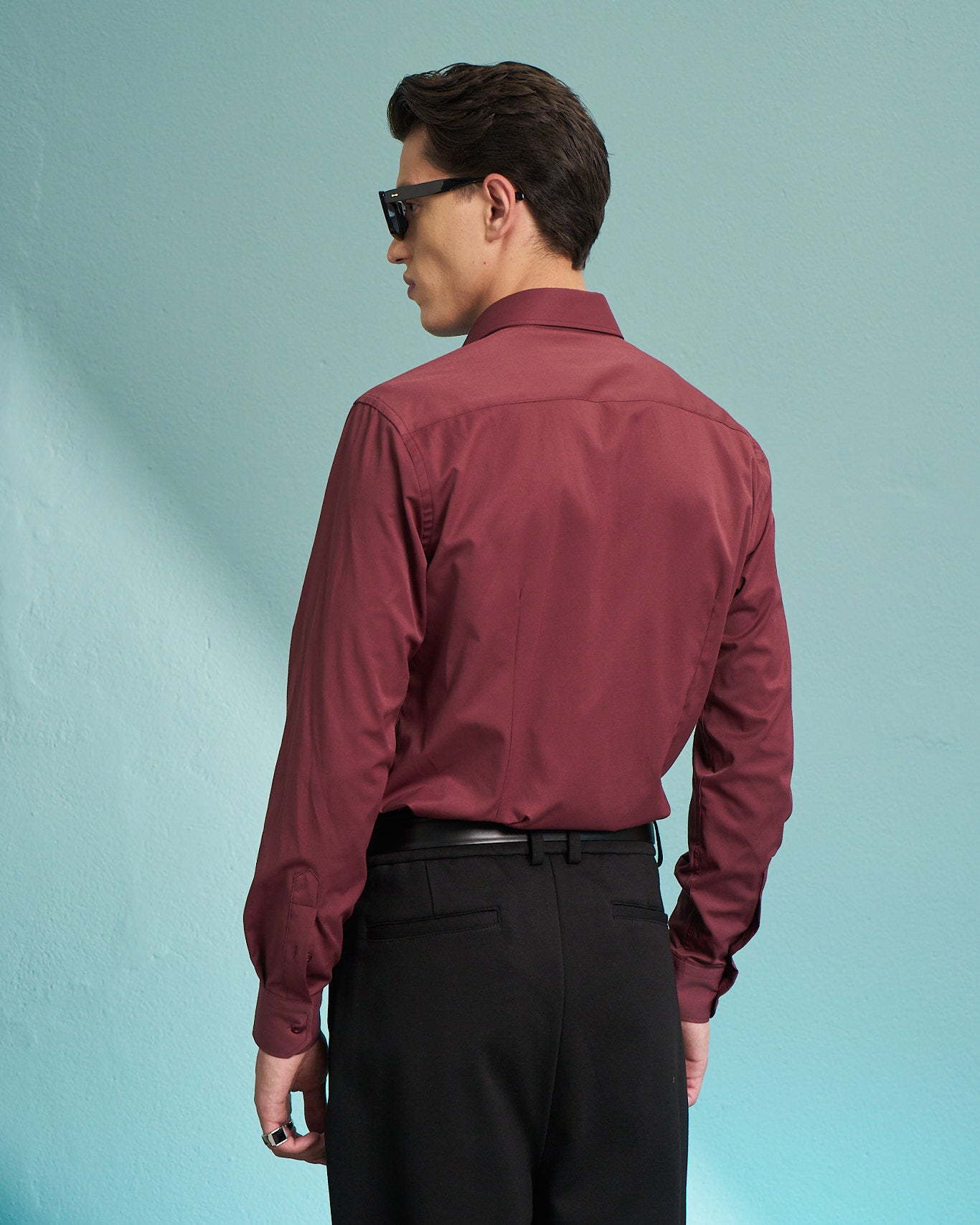Bordeaux Essential Stretch Shirt