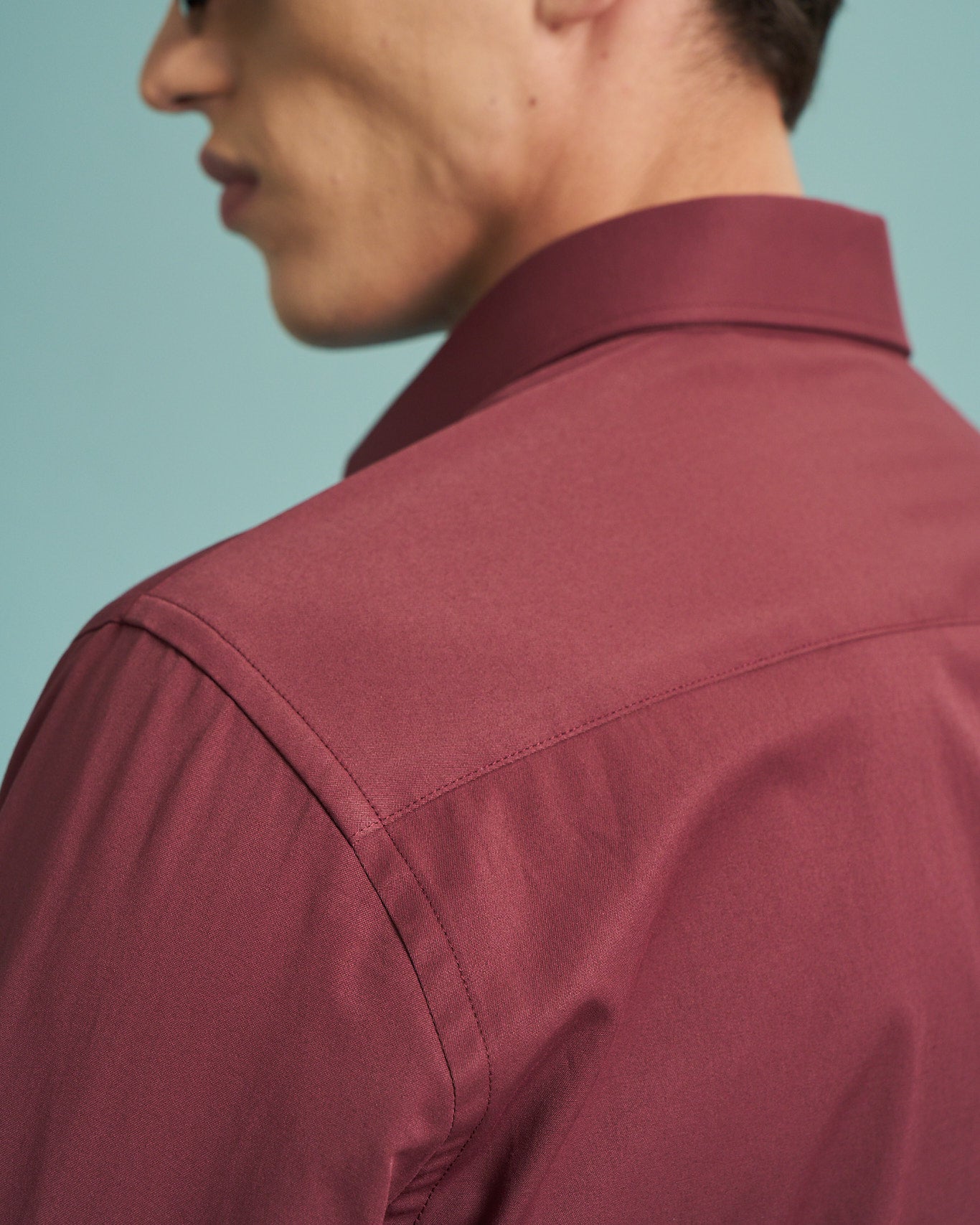 Bordeaux Essential Stretch Shirt
