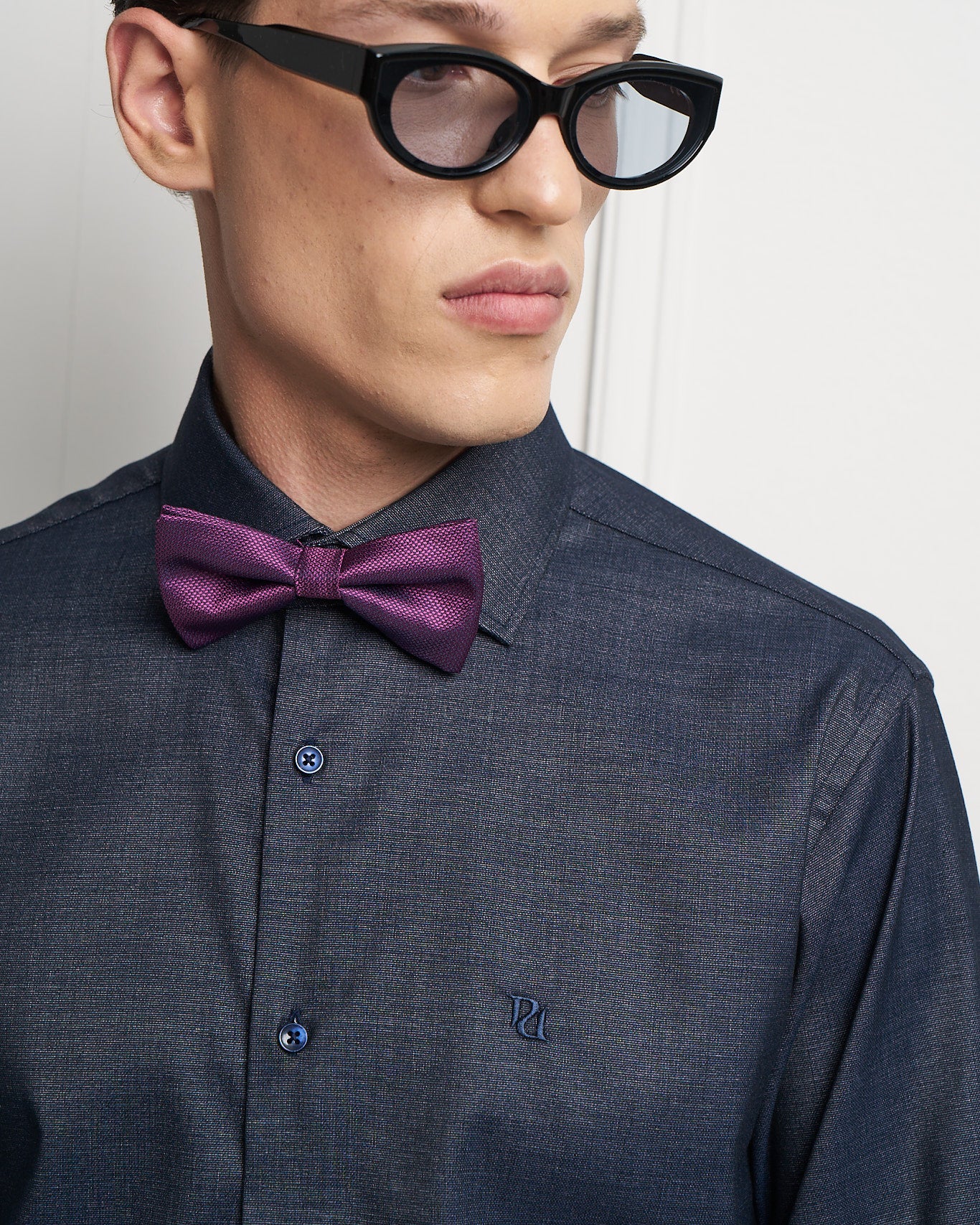 Midnight Blue Tailored Shirt