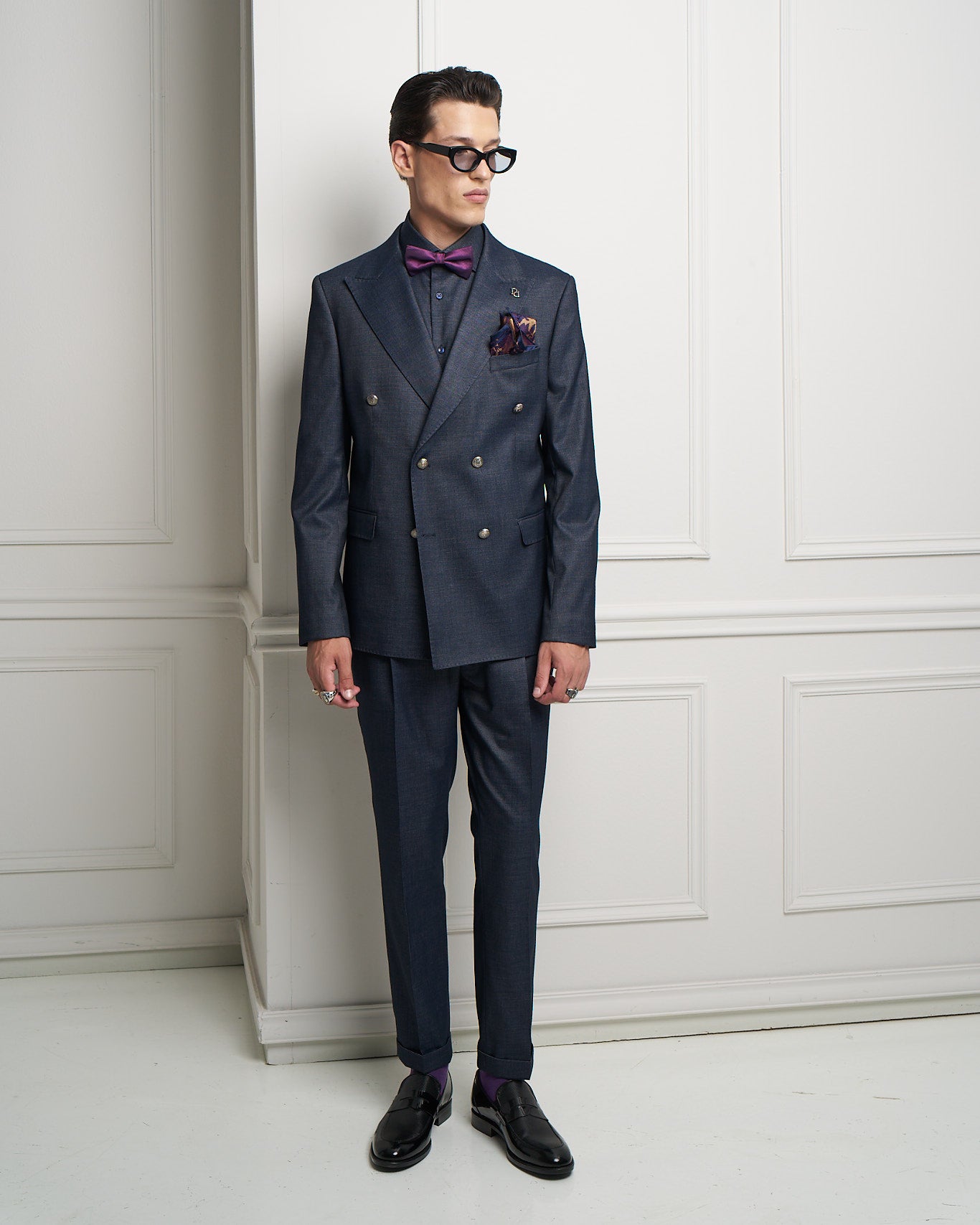 Midnight Blue Tailored Shirt