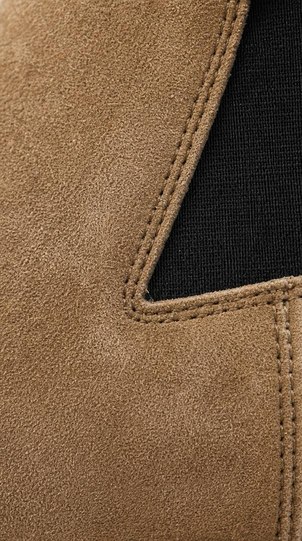 Suede Chelsea Boot - Sand