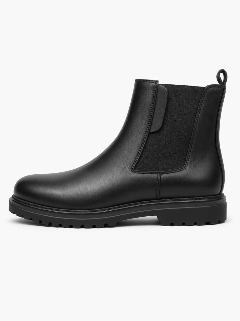 Leather Chelsea Boot - Black