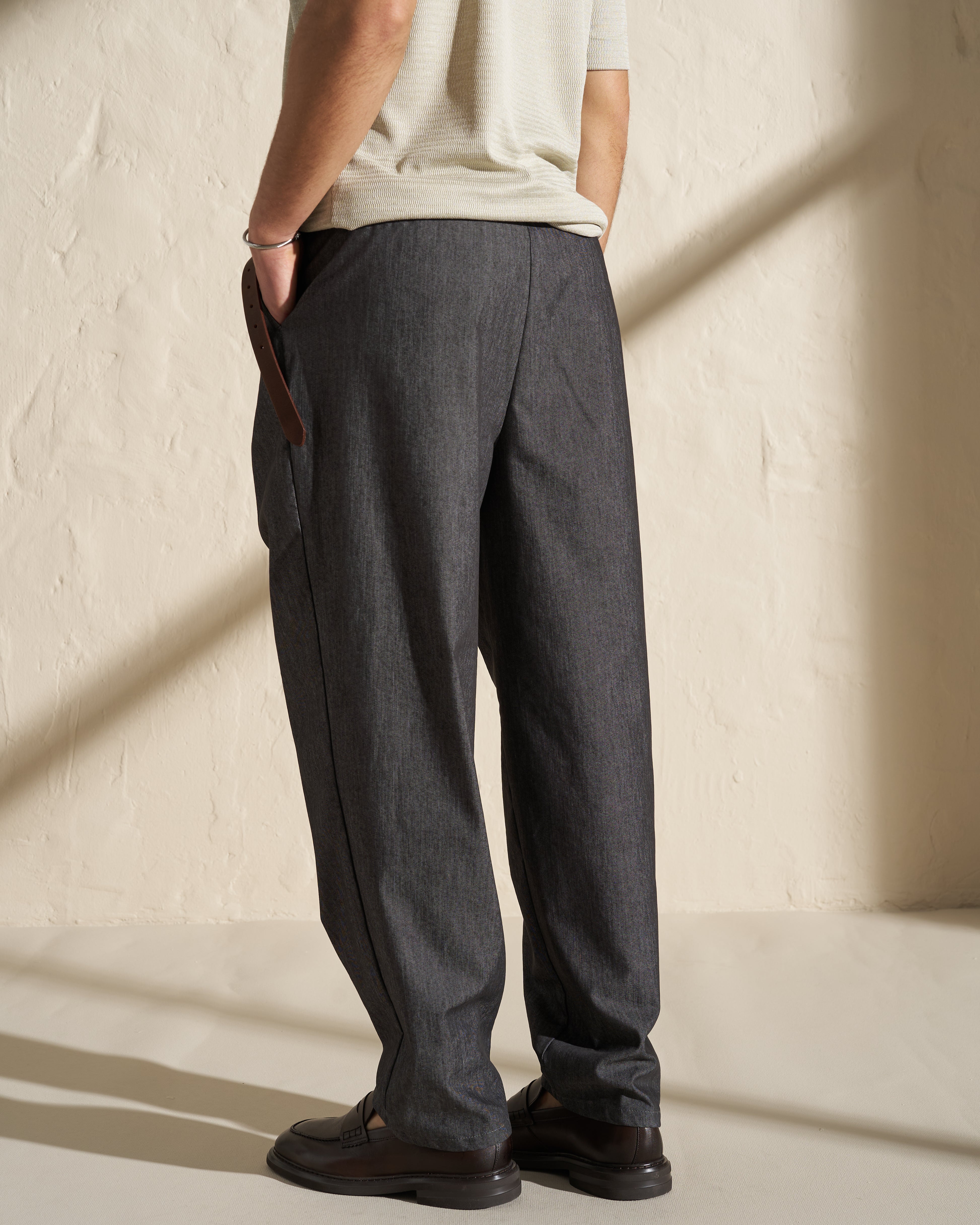 Pleated Tailored Trousers