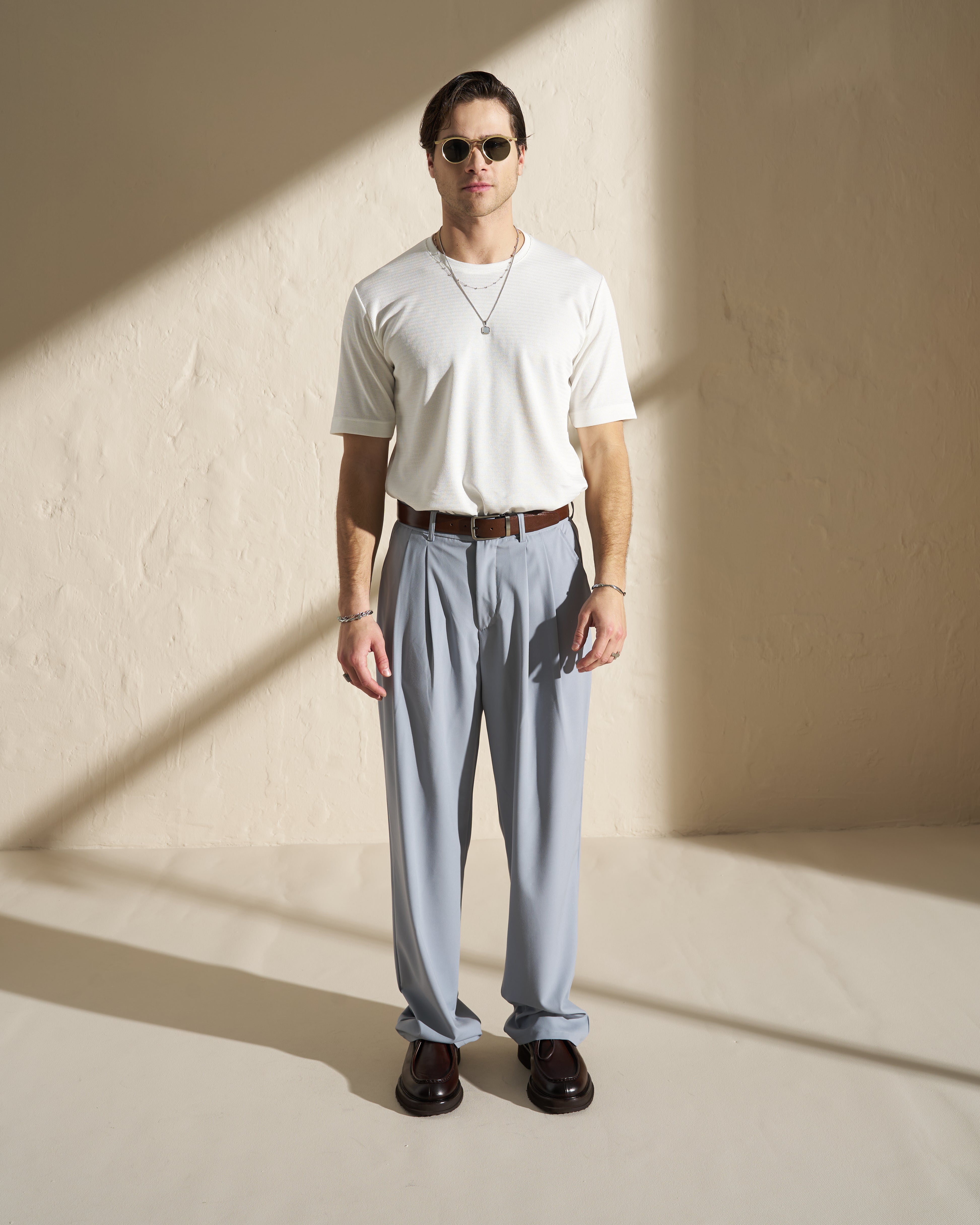 Textured Short Sleeve T-Shirt