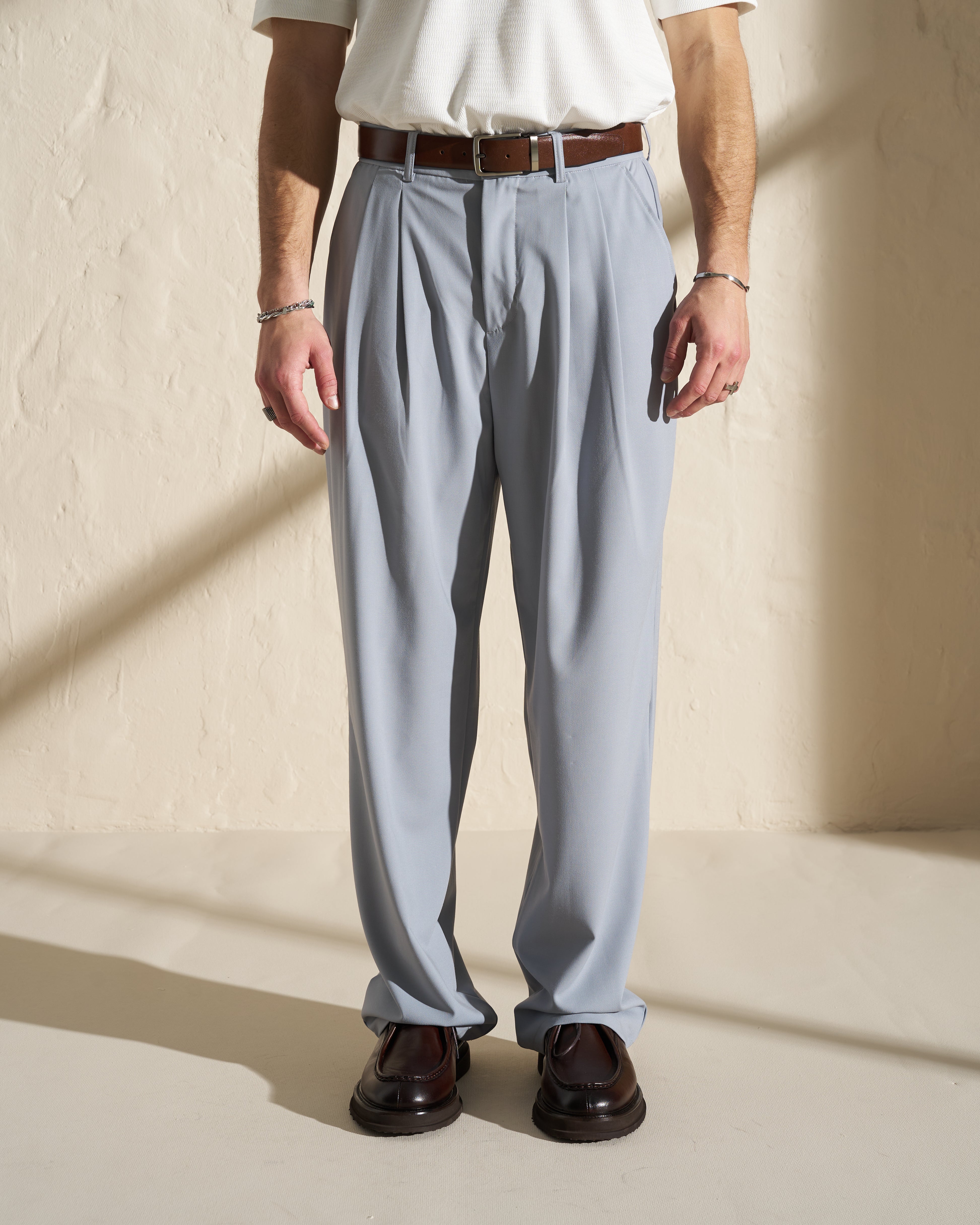 Pleated Tailored Pants