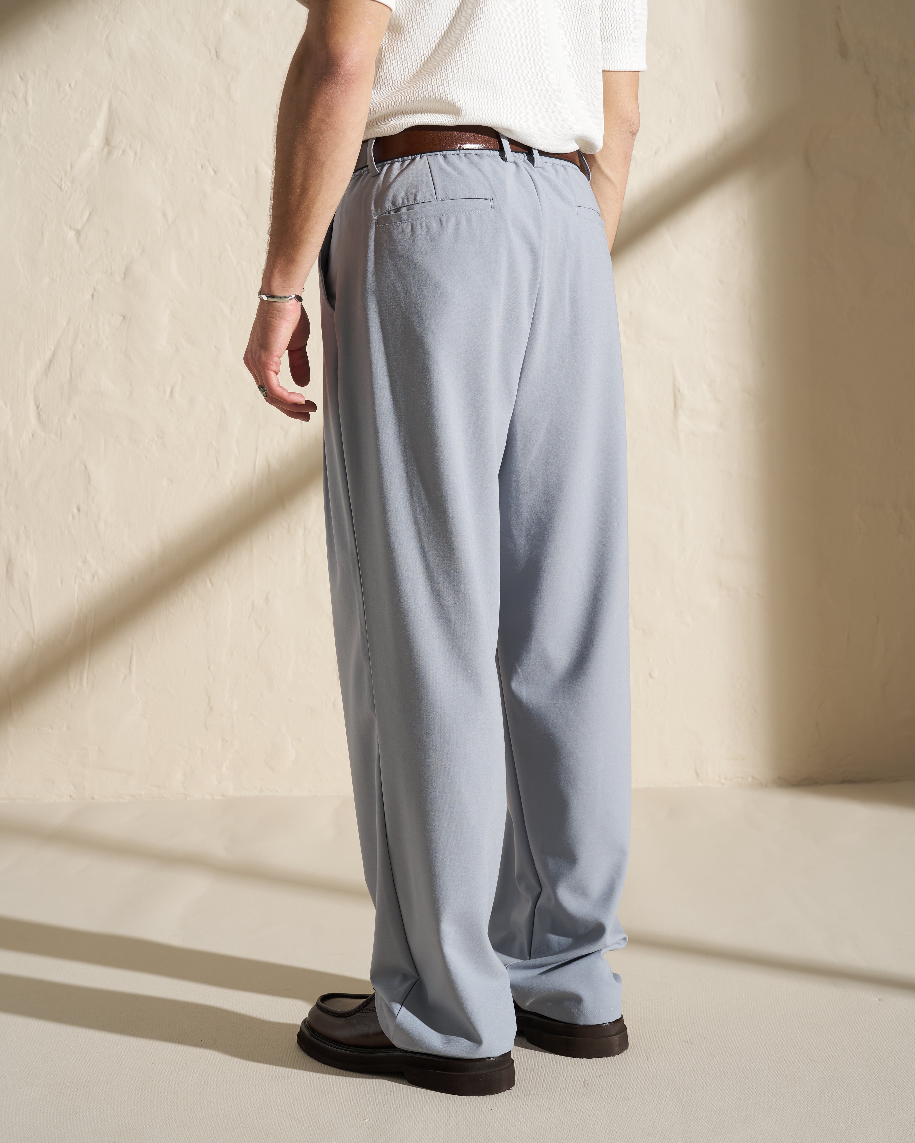Pleated Tailored Pants