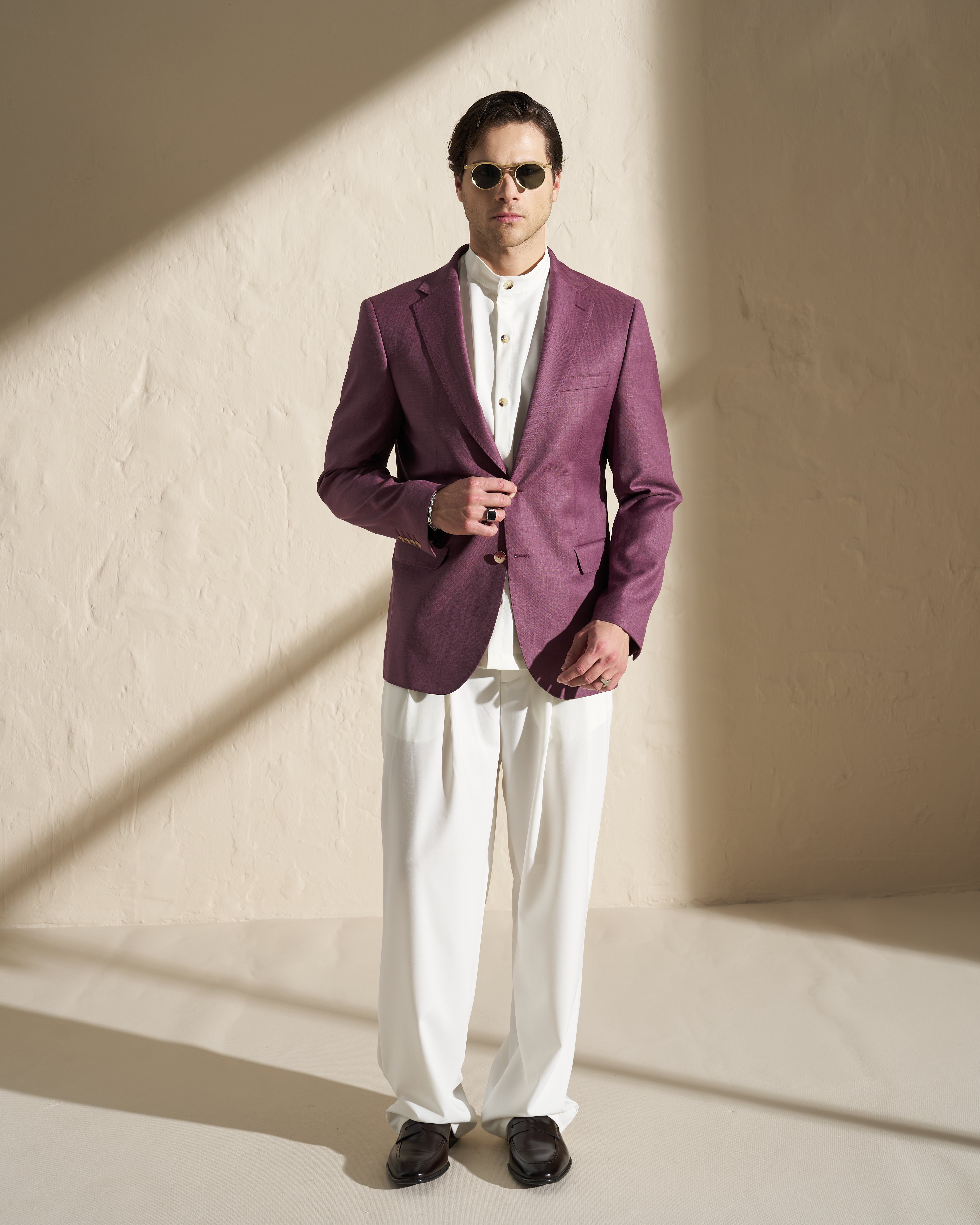 Pleated Tailored Trousers