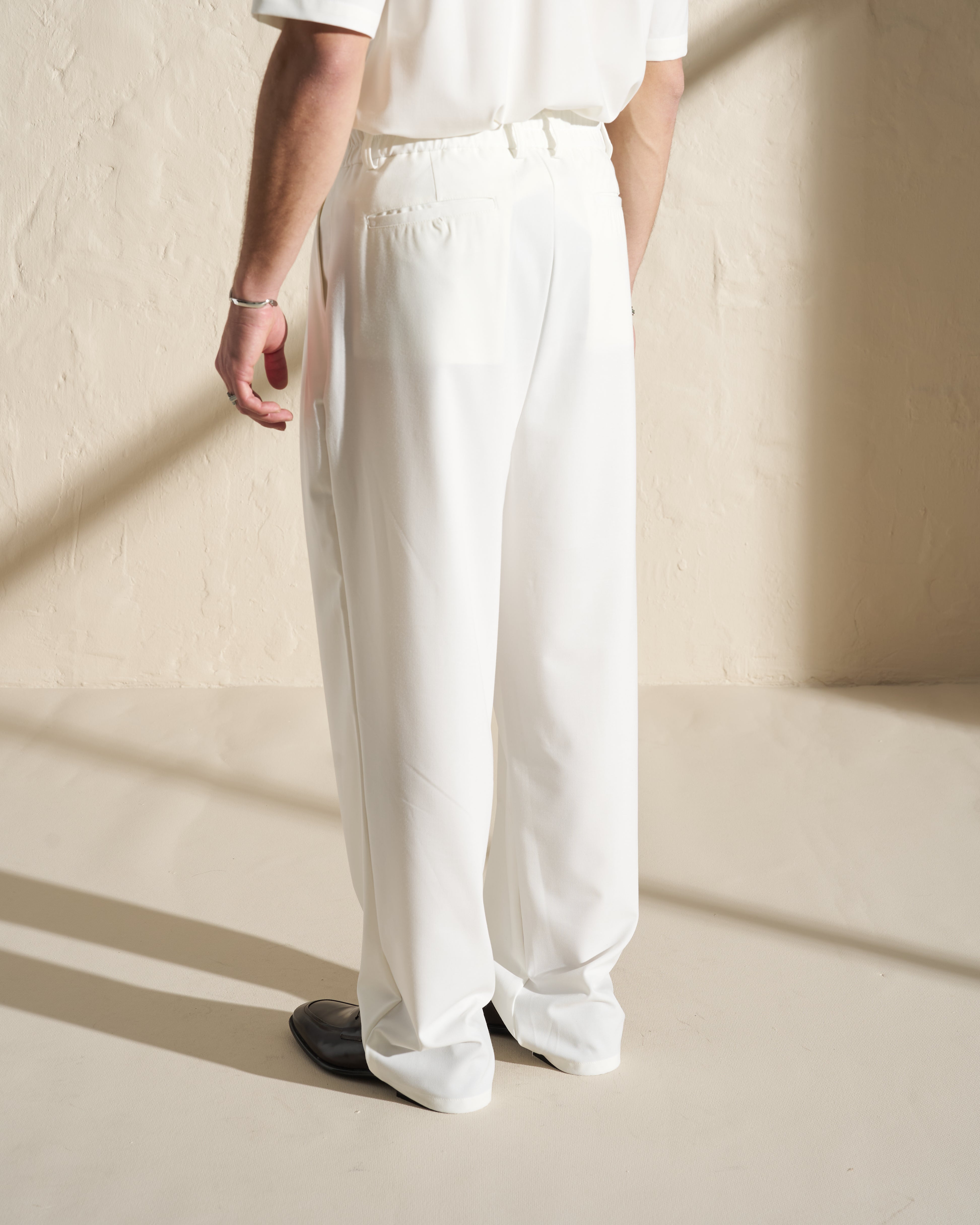 Pleated Tailored Trousers