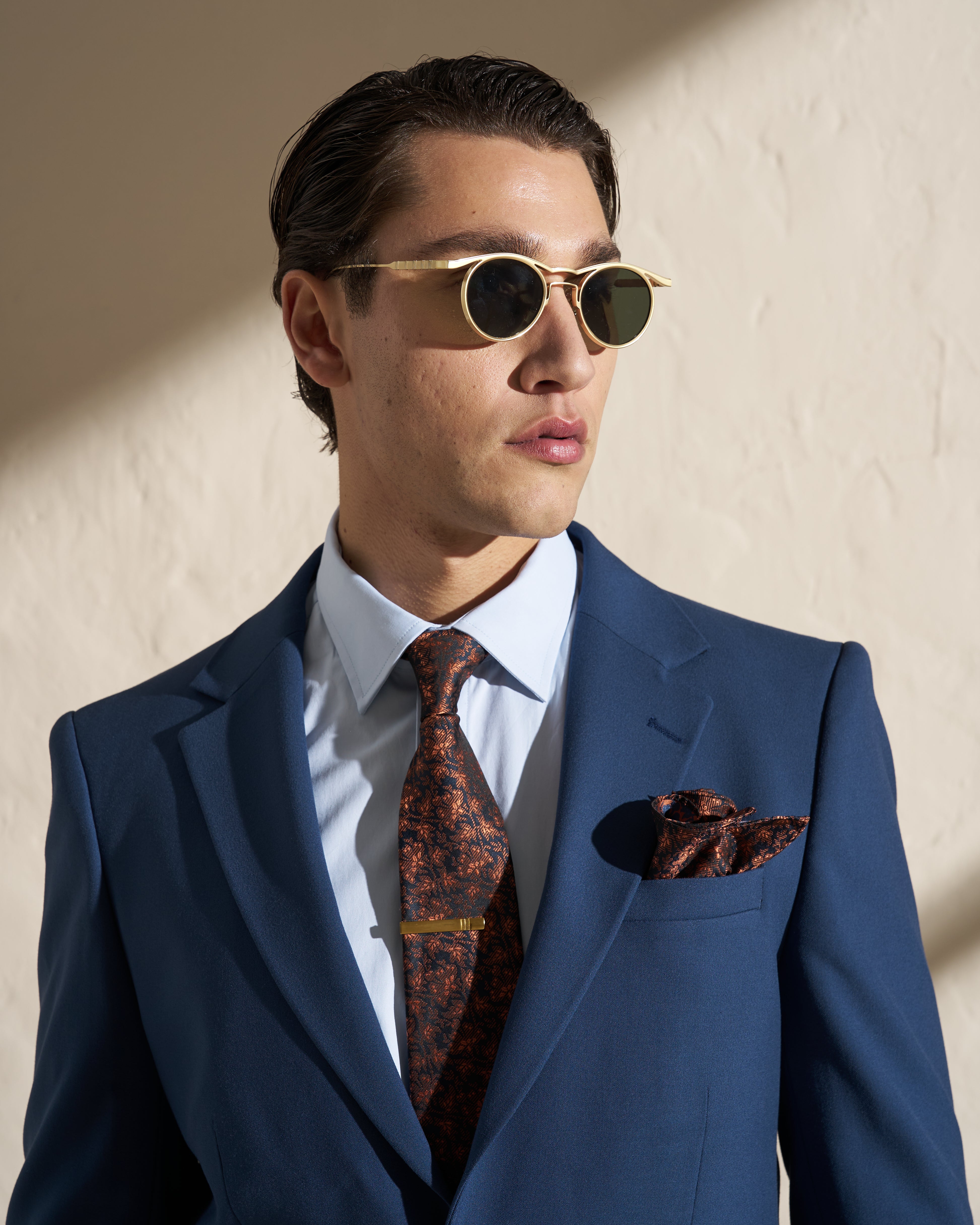 Men’s Two-Piece Suit – Blue